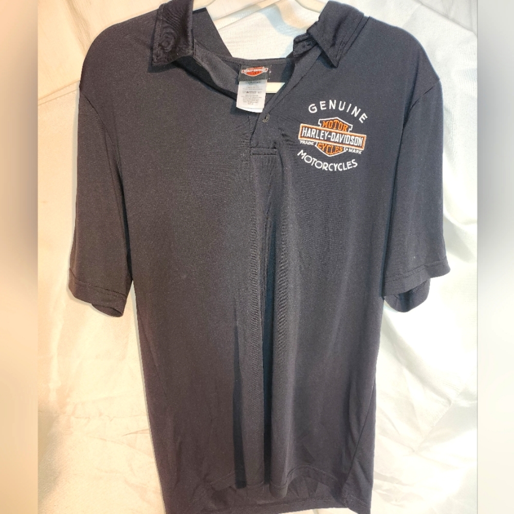 Harley Davidson short sleeve polo shirt